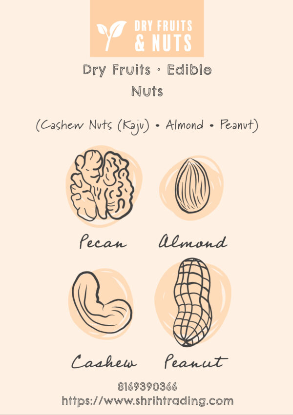 Craving Something Healthy? Shrih Dry Fruits & Nuts Has Got You Covered! 🌰❤️ We’re Committed To Providing Top-Notch Products As Wholesalers And Exporters. Taste The Difference Today! #Shrihfoods #Healthychoices #Snacktime