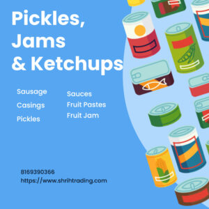 Discover The Delicious World Of Shrih Pickles, Jams & Ketchups! 🌶️🍯 As Wholesalers, Importers, And Distributors, We Bring You The Finest Flavors Crafted With Care. Join Us In Celebrating Quality Food Products! #Shrihfoods #Tastethedifference #Qualityfirst