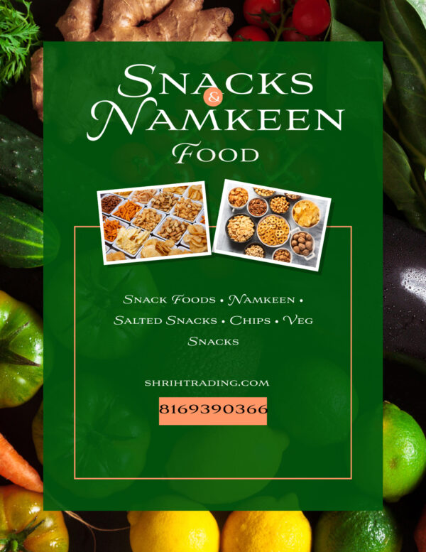 Snack Smarter With Shrih Snacks And Namkeen! We Pride Ourselves On Being Leading Wholesalers And Exporters, Committed To Delivering Only The Best. Join Our Journey Of Flavor And Quality! 🥳🍪 #Shrihsnacks #Qualitysnacking #Snacksuppliers